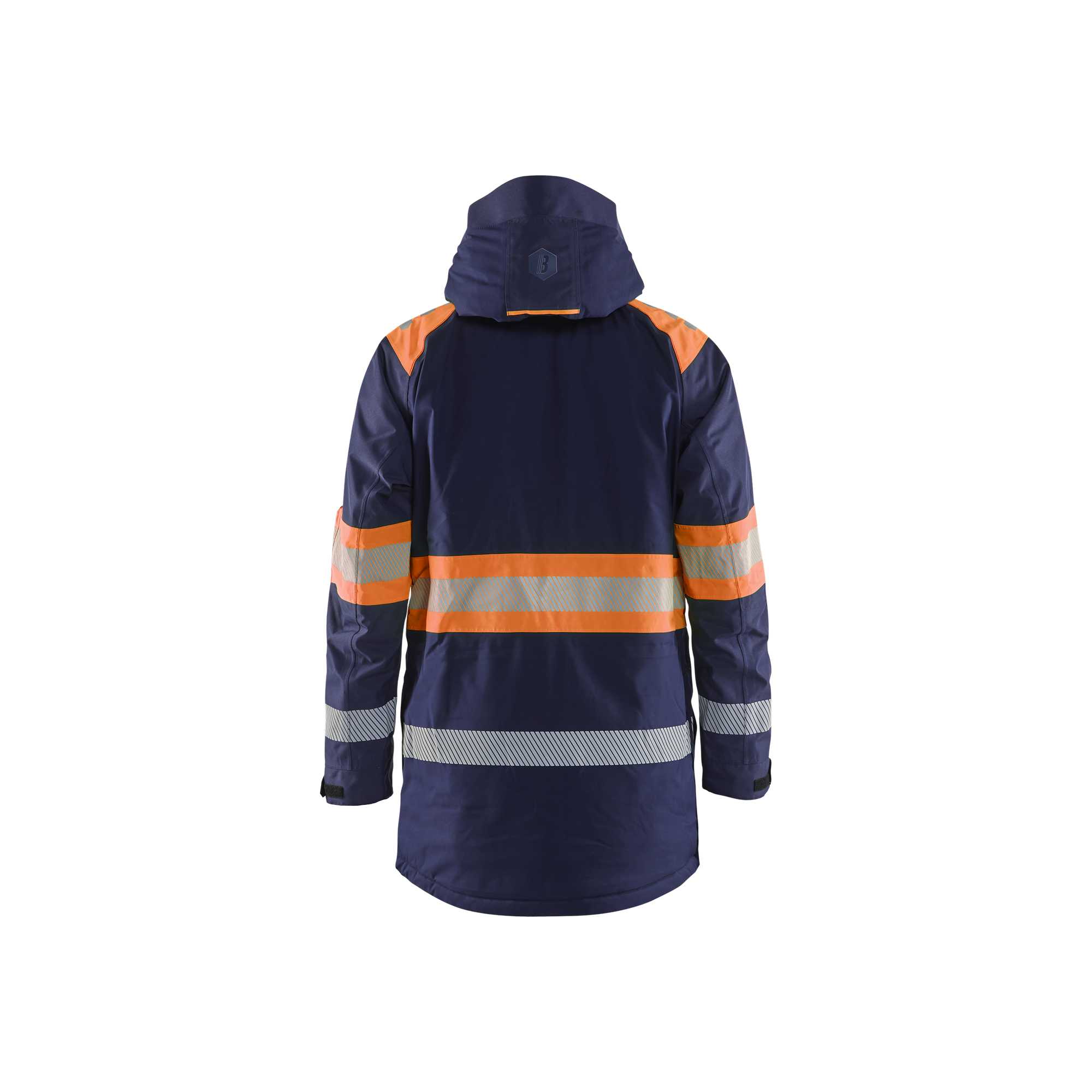 BLAKLADER 44851977 Hi Vis Winter Parka Parka Work Jacket MEN - Waterproof
